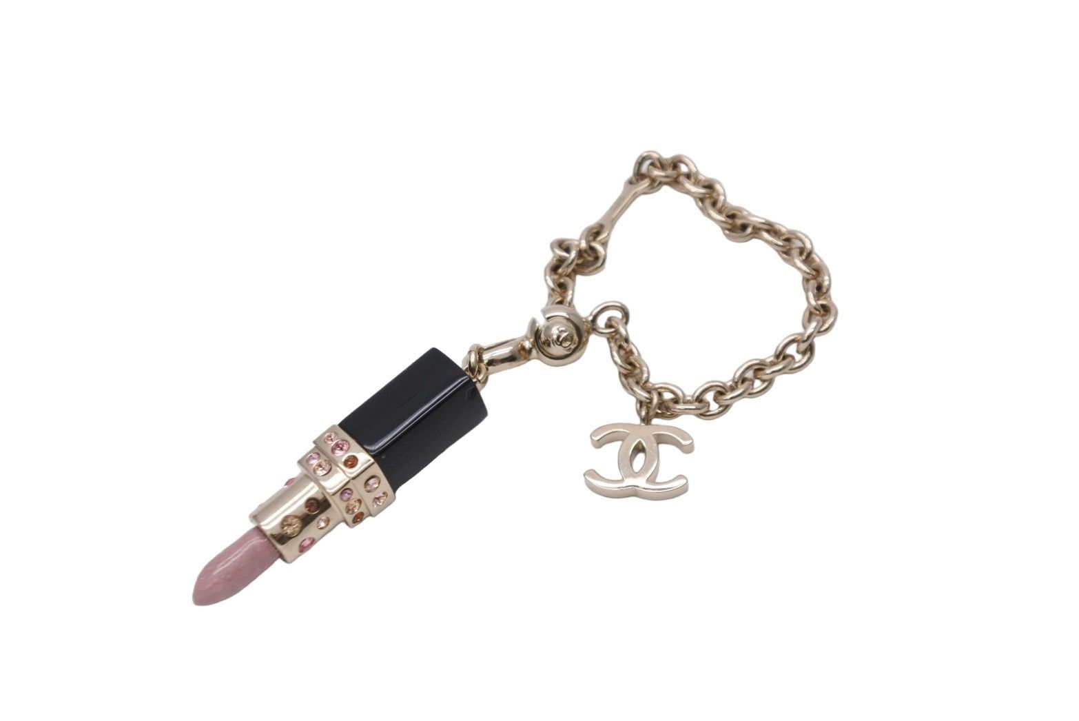 CHANEL チャーム CHANEL シャネル キーチャーム ココマーク リップスティック