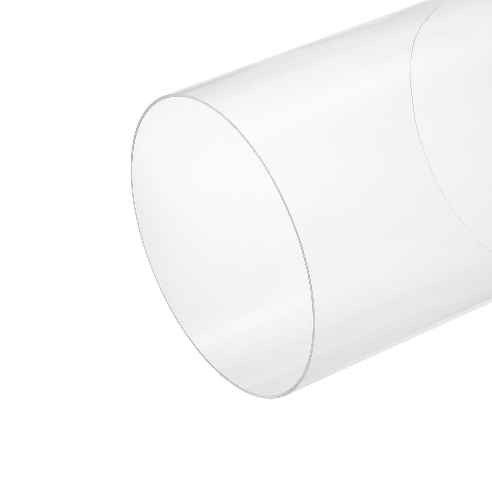 uxcell アクリルパイプ クリアリジッドラウンドチューブ 195 mm内径 200 mm外径 25 cm ランプとランタン水冷システム用