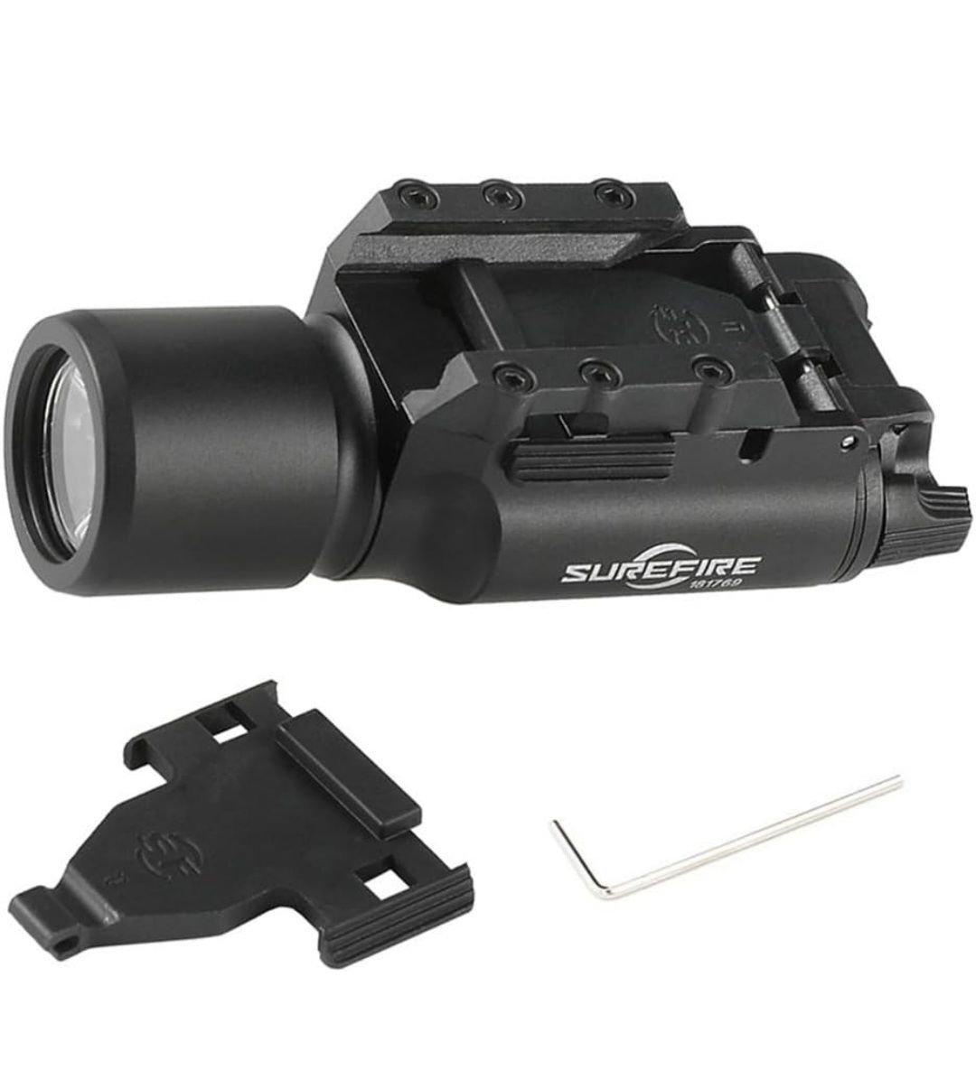 ASNIED シュアファイア X300 タイプ タクティカルライト ウェポンライト ハンドガンライト 20レイル対応 高輝度 高質アルミCNC レプリカ 400ルーメン大光量 サバゲー