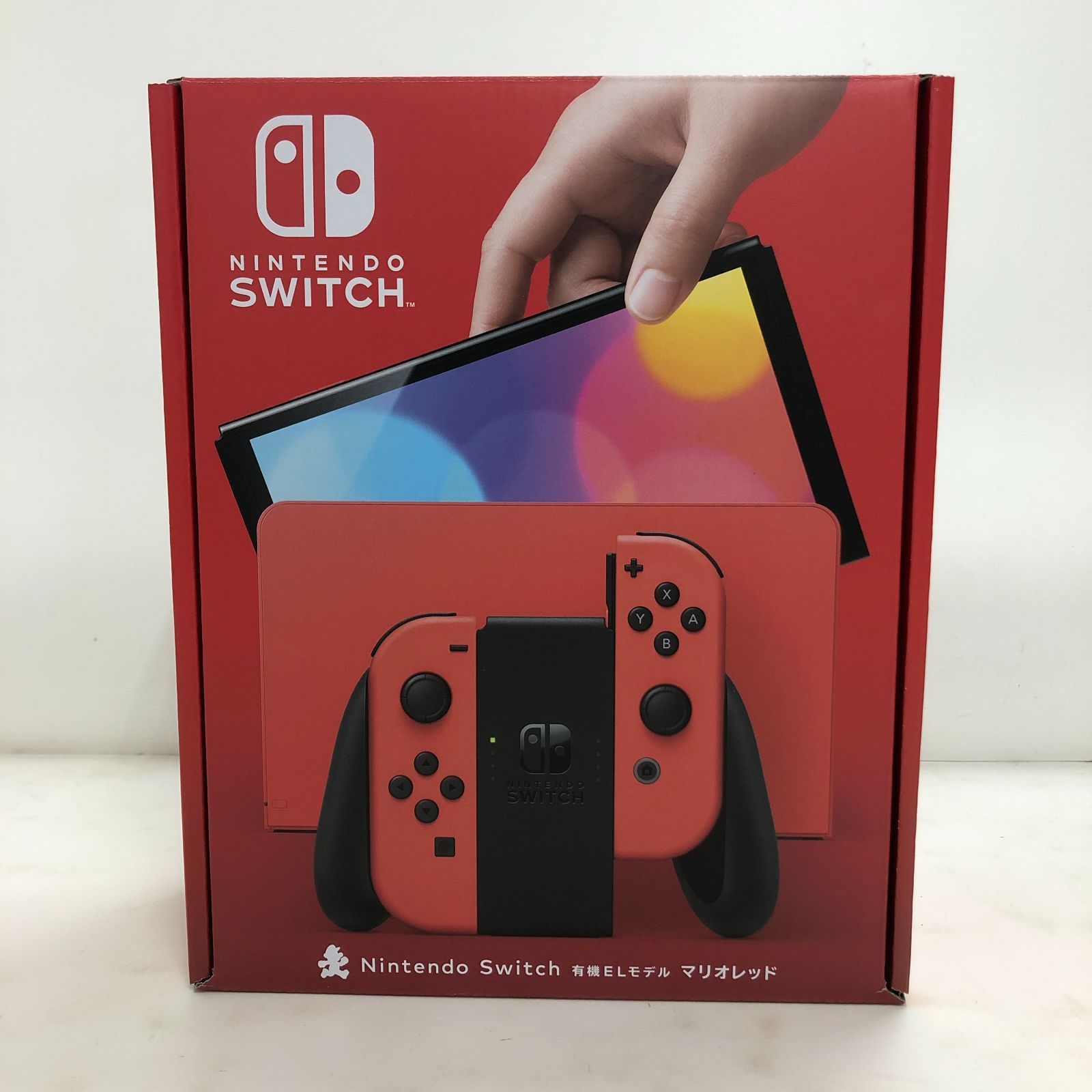 02m2236 Nintendo Switch 有機ELモデル マリオレッド 未使用品 - メルカリ