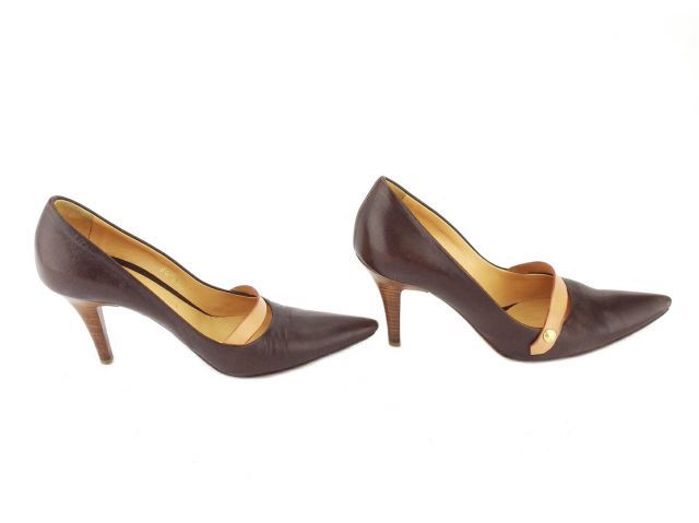 Louis Vuitton ルイヴィトン　パンプス ルイ ヴィトン パンプス シューズ 靴 レディース #34ハーフ ブラウン