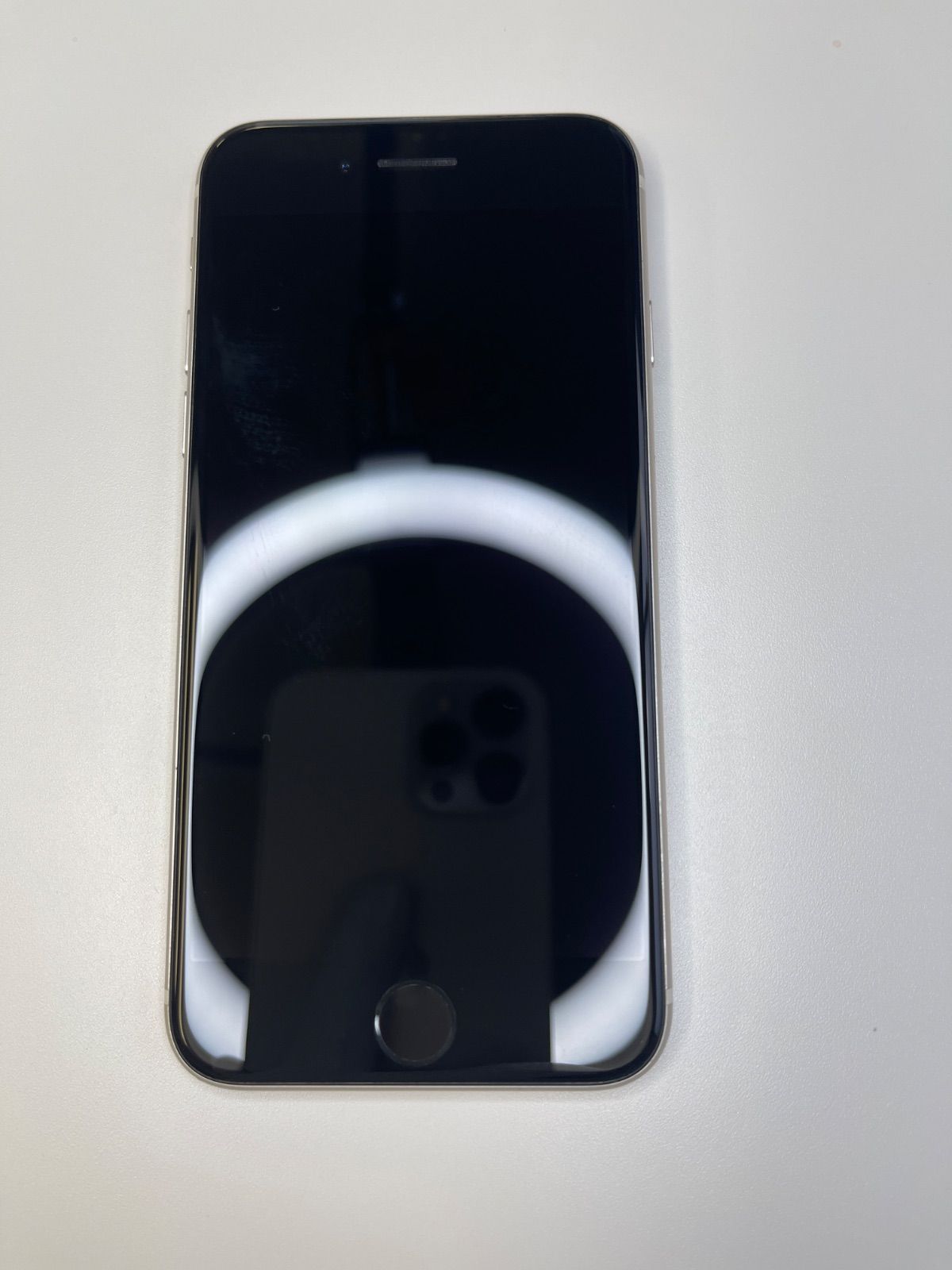 美品 iPhone SE3 64GB スターライト バッテリー100% MMYD3J/A - 04751 