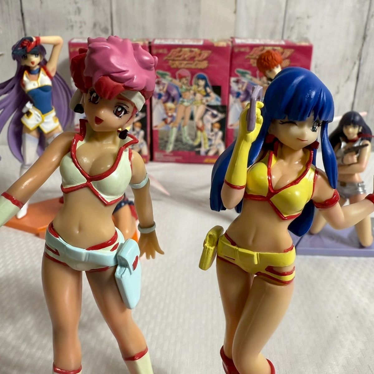 ダーティペアクロニクル　フィギュア　6個セット 値下げ交渉歓迎] ダーティペアクロニクル フィギュアセット 6種