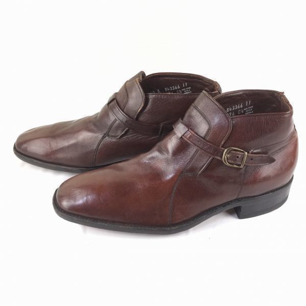 80s-90sVintage/　FREEMAN/フリーマン【size10E　27.5-28.0】チャッカブーツ　ショートブーツ〈ブラウン/茶/BROWN〉　/men's 管No.WZB-127 80s-90sVintage/ FREEMAN/フリーマン【size10E 27.5-28.0】チャッカ