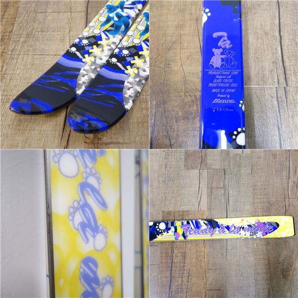 MIZUNO - 未使用 ミズノ Mizuno Teddy a la mode 170cm ネイビー センター64cm スキー 板 アウトドア 約1150ｇ(一本あたり) 未使用 ミズノ Mizuno Teddy a la mode 170cm ネイビー センター