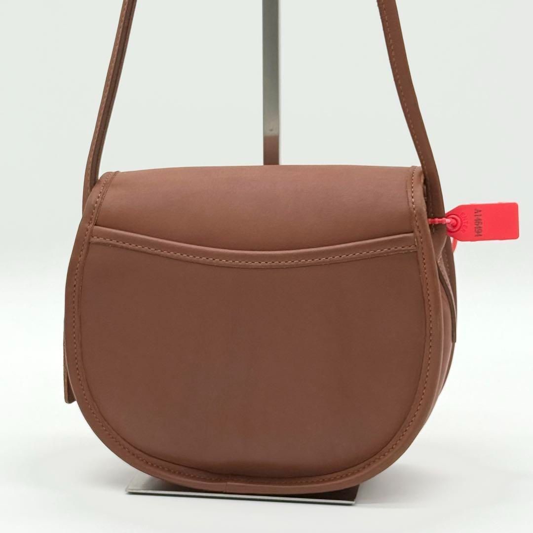 【美品】OLDCOACH ポーチ ポシェット メイクポーチ ハンドバッグ 茶色 美品】OLDCOACH ポーチ ポシェット メイクポーチ ハンドバッグ