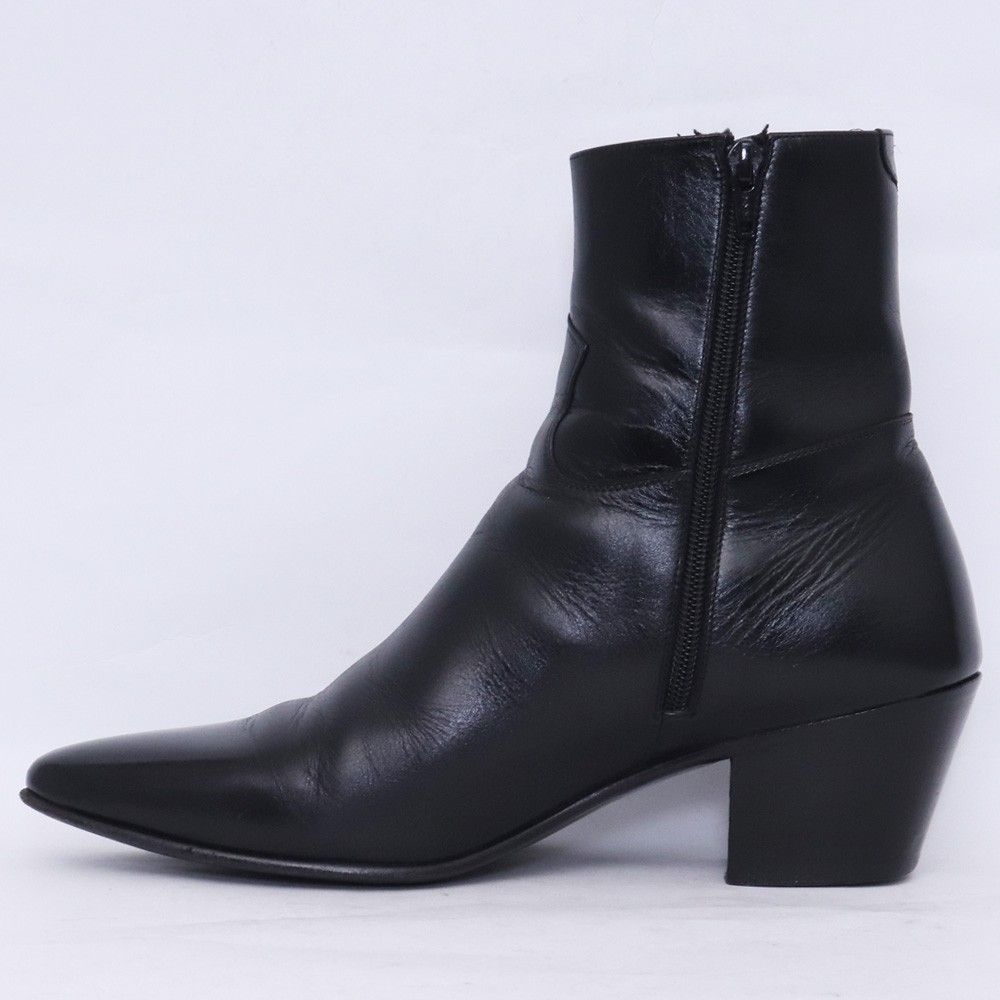 celine ヒールブーツ 40.5 セリーヌ(CELINE)|チャンキーヒールブーツ|HARDOFFオフモール