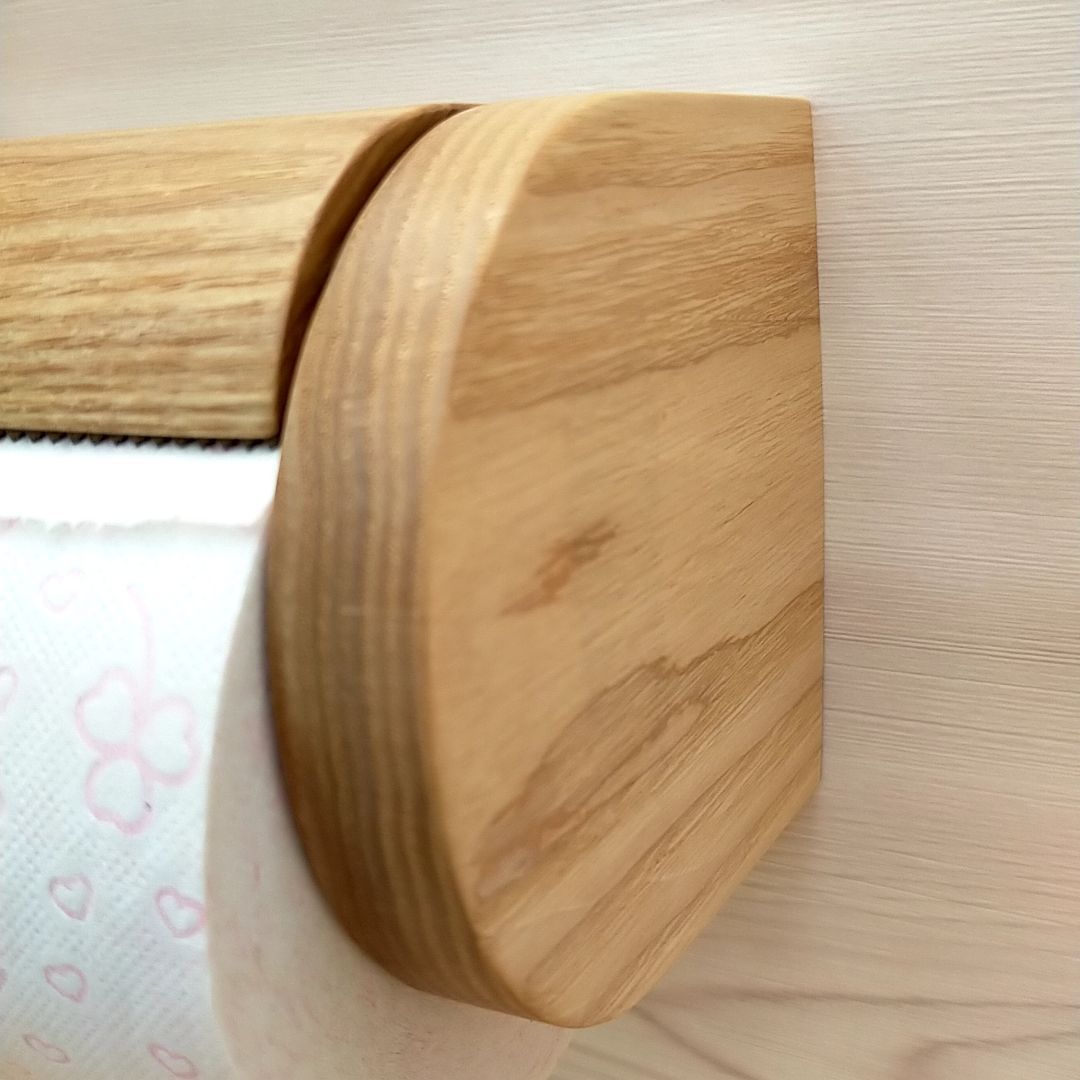 平和 メルカリ 約45 オフ 木製トイレットペーパーホルダー ⠀タモ