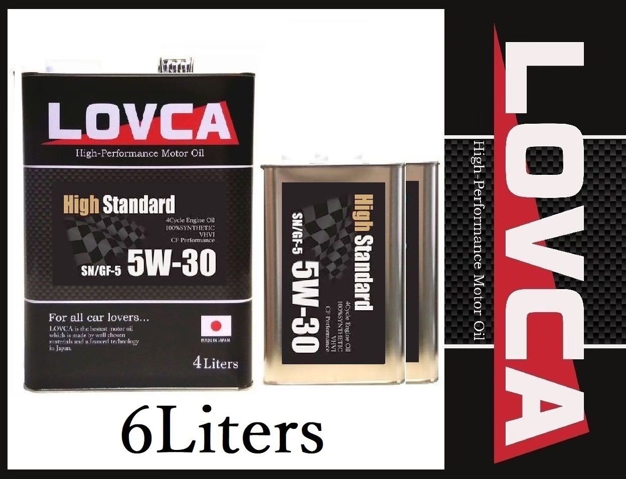 ★送料無料★ LOVCA HIGH-STNDARD 5W-30 20L 日本製