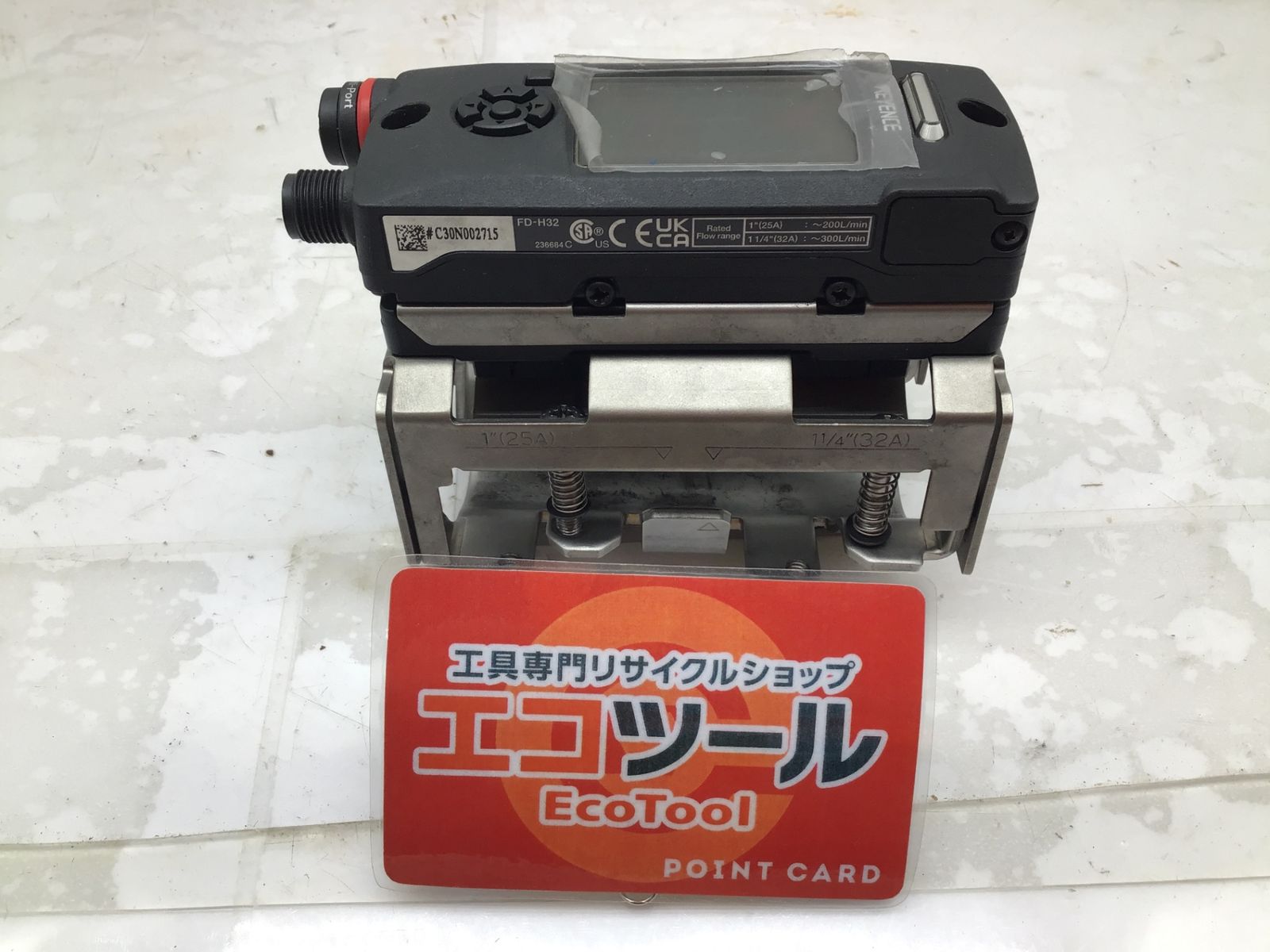 品 KEYENCE キーエンス FD-H32 クランプ式 流量センサ IT8GOY6DDBBN エコツール笠寺店 M02