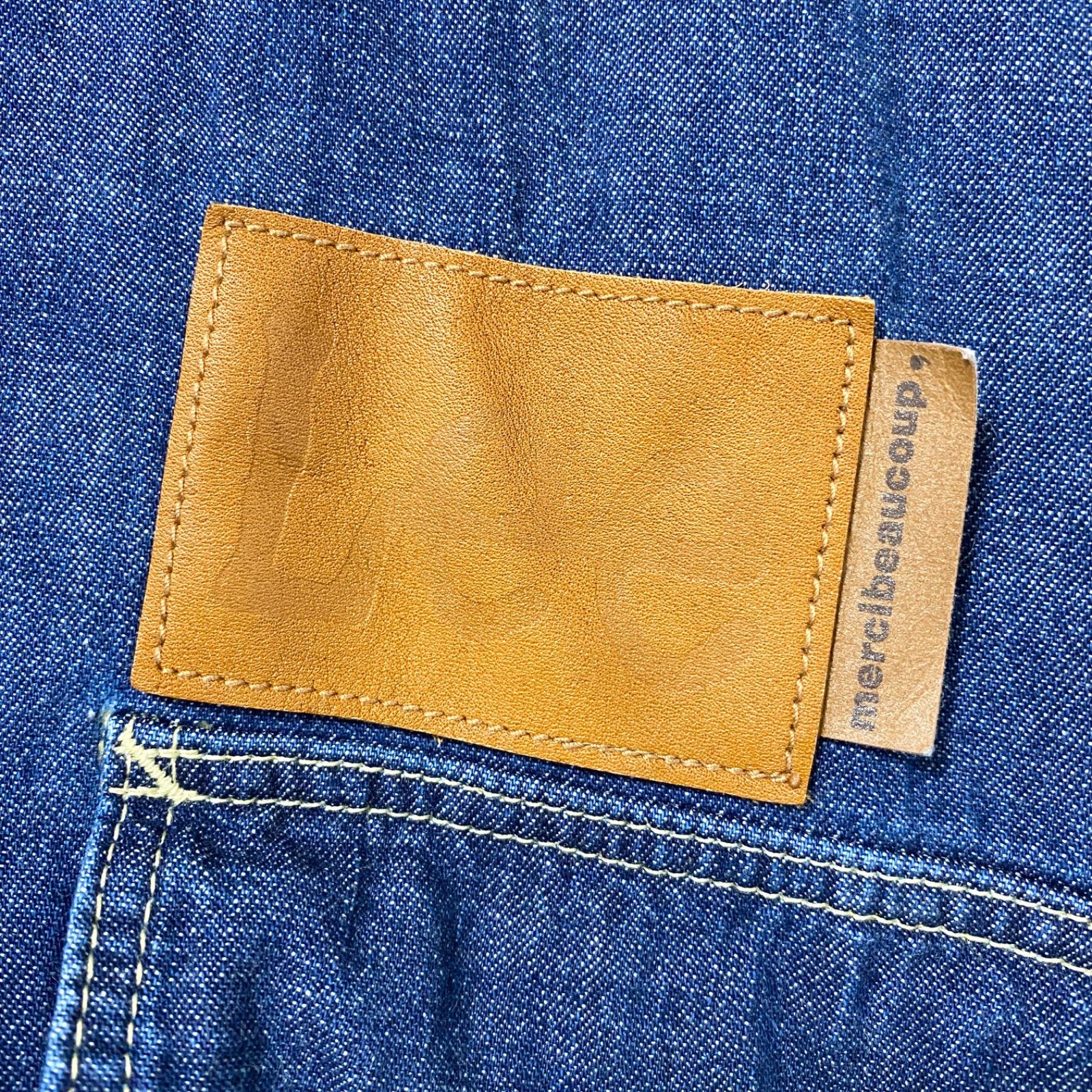 mercibeaucoup,×Lee】メルシーボークー×リー コラボ デニムワイド 