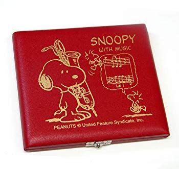 【中古】スヌーピー リードケース バリトンサクソフォン（5枚入）レッド g6bh9ry