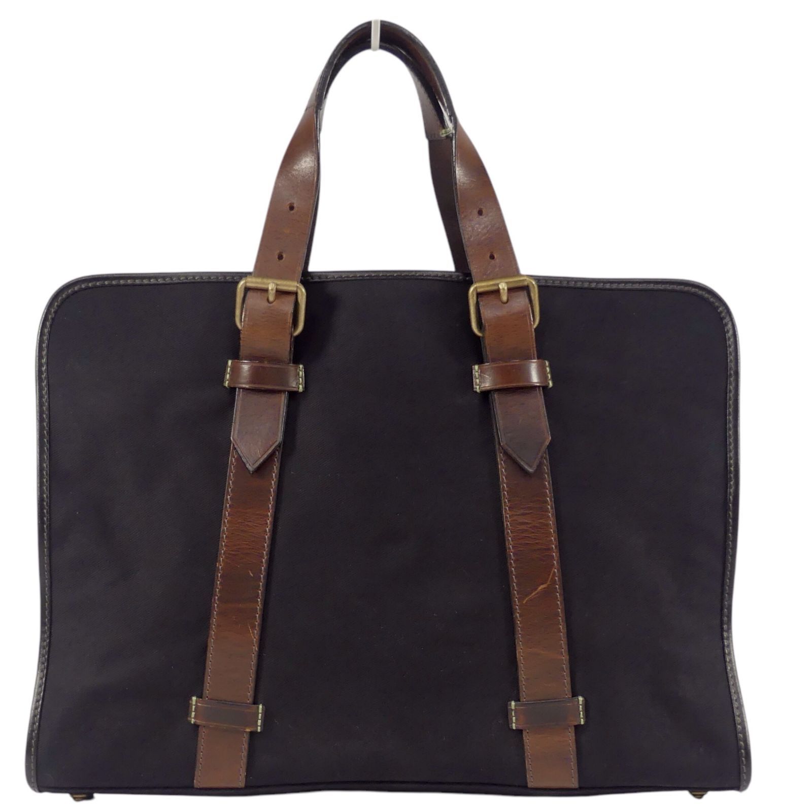 ポールスミス　オールレザー　本革　ブリーフケース　ビジネスバッグ　ブラウン ポールスミス オールレザー 本革 ブリーフケース 茶 メンズ ポール