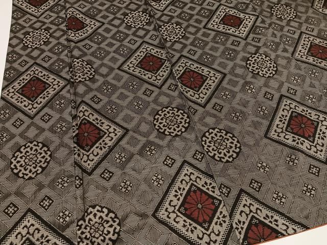 平和屋着物○本場大島紬 龍郷絣 本場大島紬 正絹 逸品 AAAY6303ph