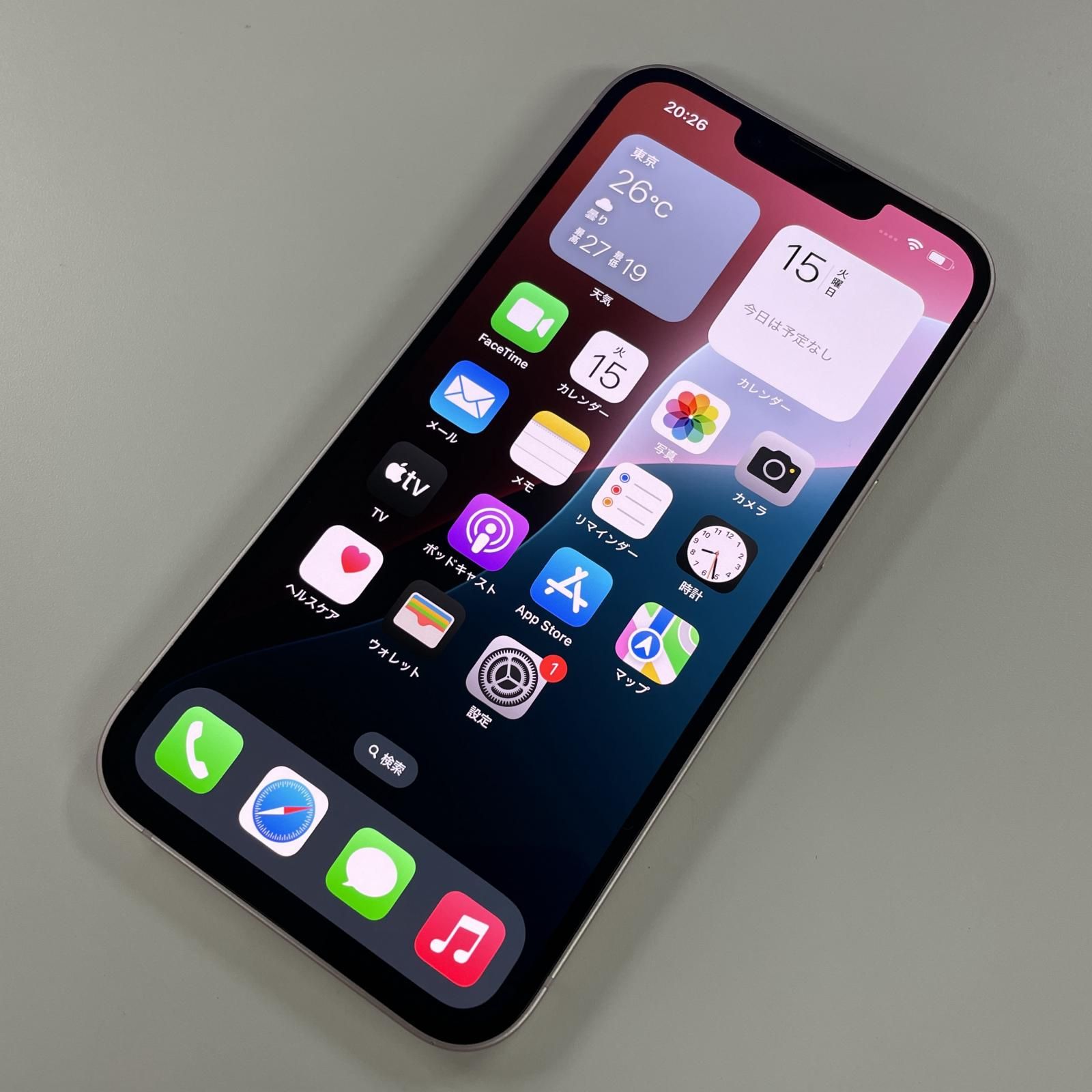 【新品同様】iPhone 13 ピンク　128GB SIMフリー 新品 未開封品 」SIMフリー iPhone13 128GB ピンク ※赤ロム保証