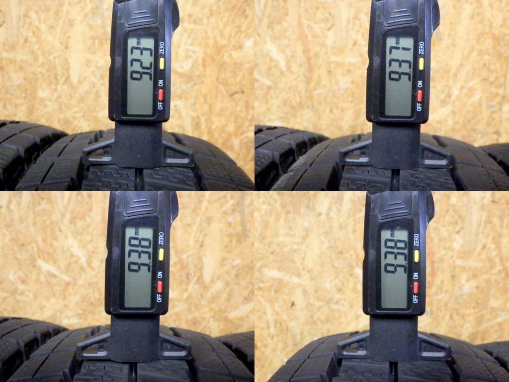 SP690 F● ◆ 製 約8.5部山 ●DUNLOP WINTERMAXX LV01●155 80R14 88 86NLT●4本