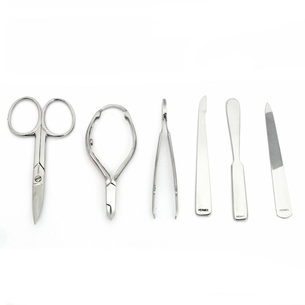 エルメス グルーミングセット 箱袋あり。ほぼ未使用 ネイルケア 名東