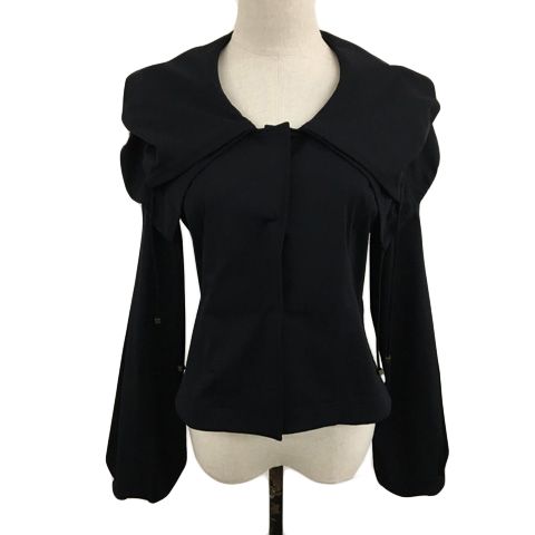 【美品】4298 シズカコムロ SHIZUKA KOMURO レザージャケット 4298 シヅカコムロ SHIZUKA KOMURO ジャケット ビッグカラー