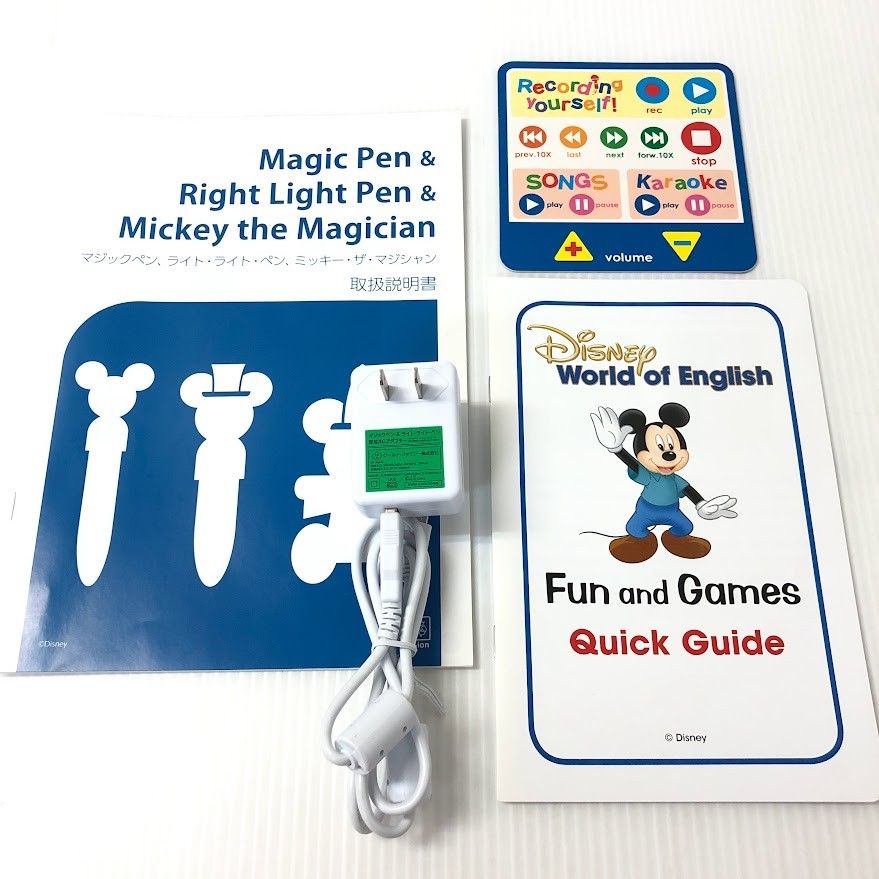 A*T様 DWEディズニー英語システム　ワールドファミリー ミッキーマジックペン DWEディズニー英語システム ワールドファミリー ミッキー