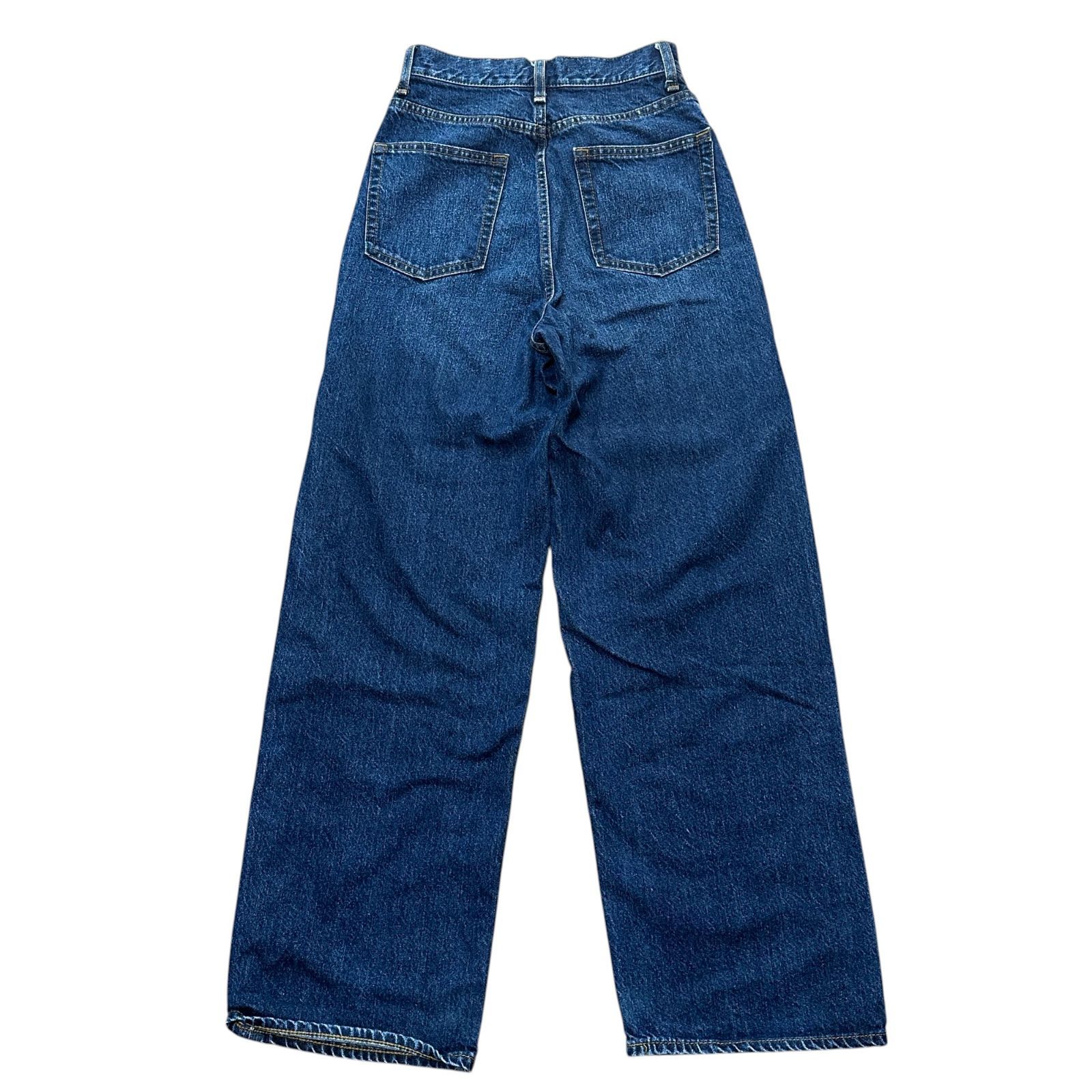 AZUL BY MOUSSY HIGH WAIST DENIM WIDE レディースS ハイ