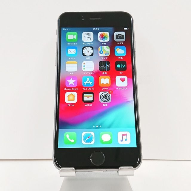 iPhone6 16GB SoftBank スペースグレー 送料無料 本体 n08628 - アーク