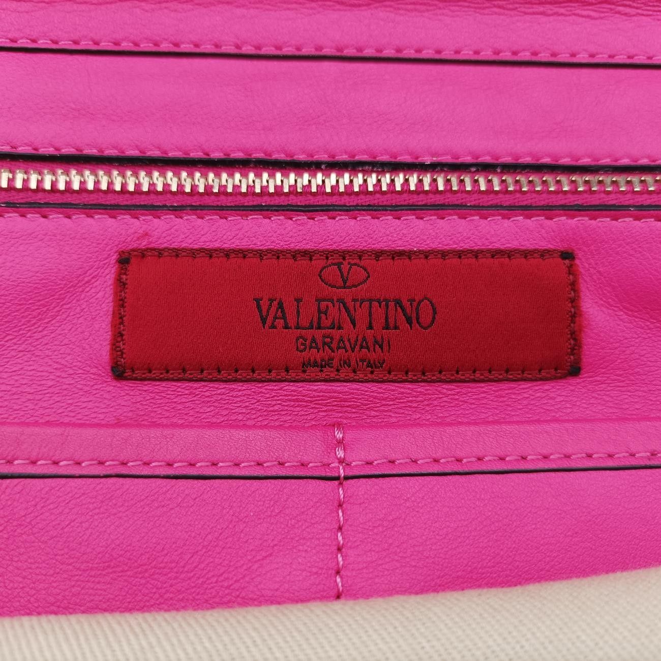 ヴァレンティノValentinoロックスタッズピンクレザーBS-E970VL31