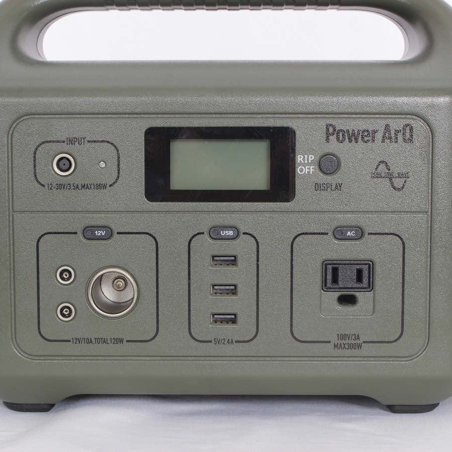 PowerArQ ポータブル電源パワーアーク626Wh（色 / オリーブドラブ