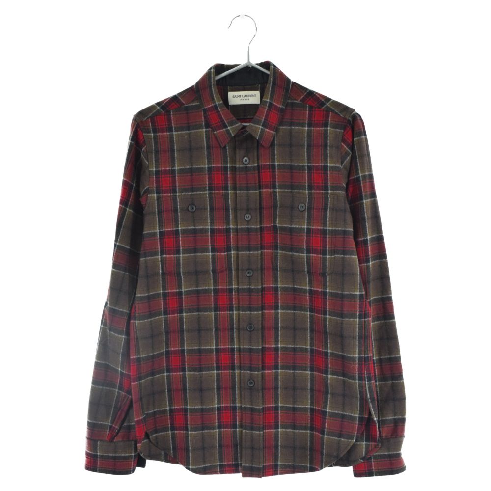 SAINT LAURENT PARIS サンローランパリ 13AW エディ期 チェック柄