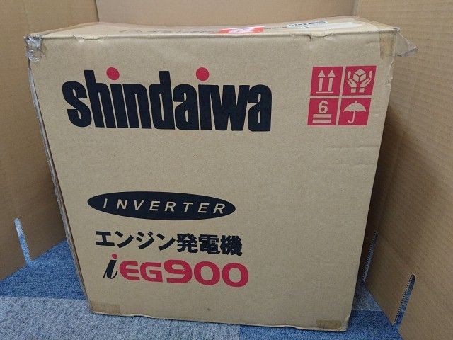 未使用品】 新ダイワ IEG900BG-M インバータ発電機 カセットボンベ式