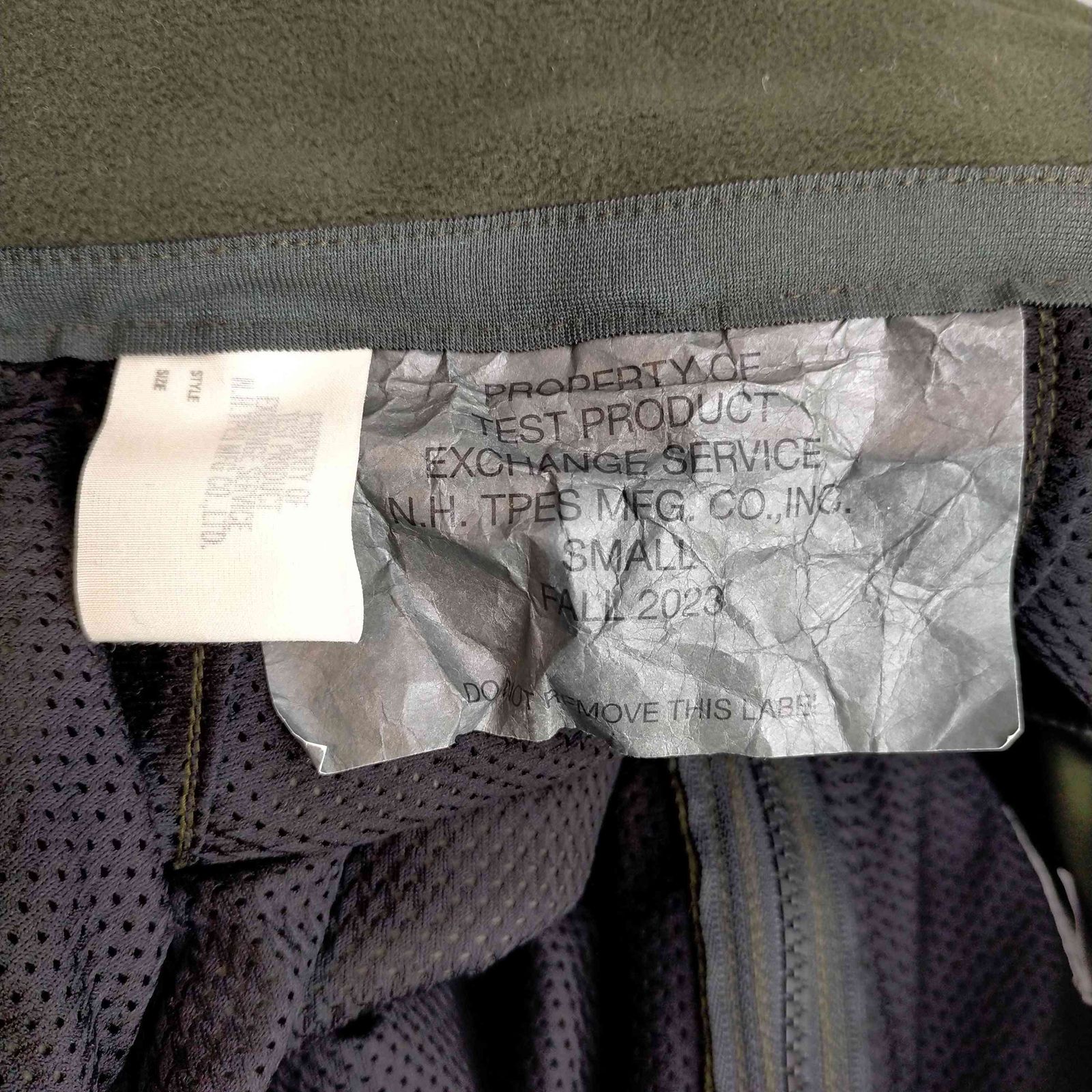 N.HOOLYWOOD 23AW TEST BLOUSON グレー 36 【公式通販】