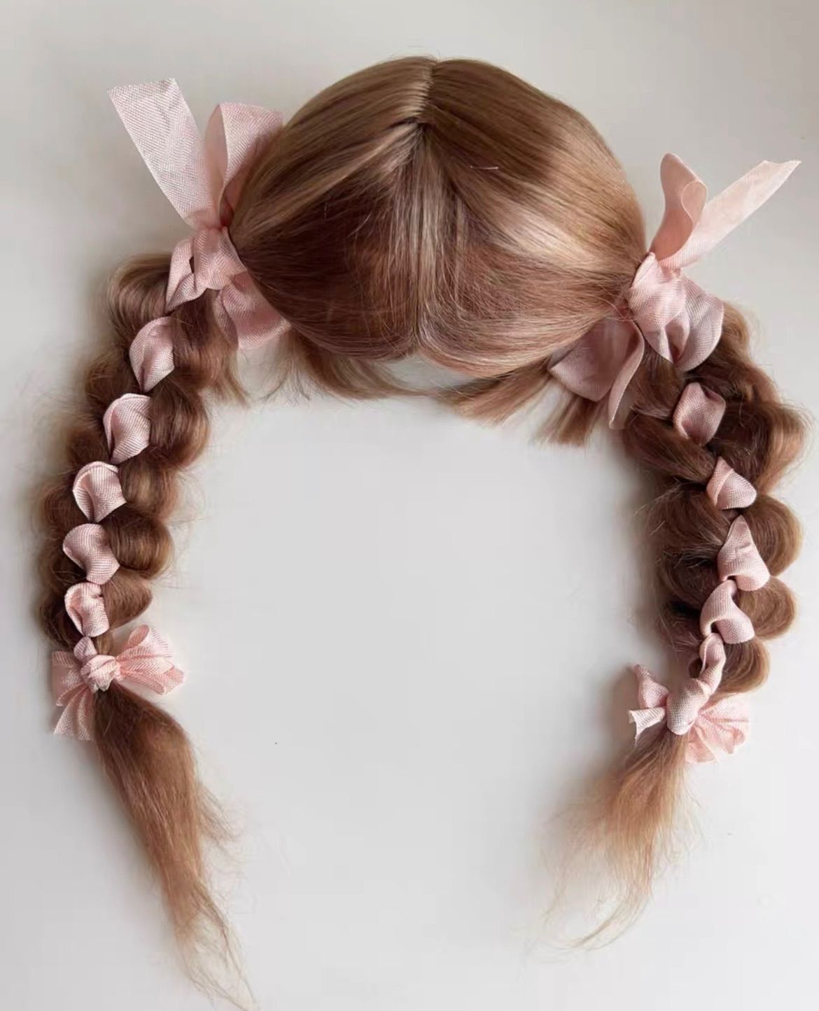 倉庫整理 品 ブライス ウィッグ モヘアウィッグ 海外作家 リボン ブラウン NEXPOTALLINN_EU