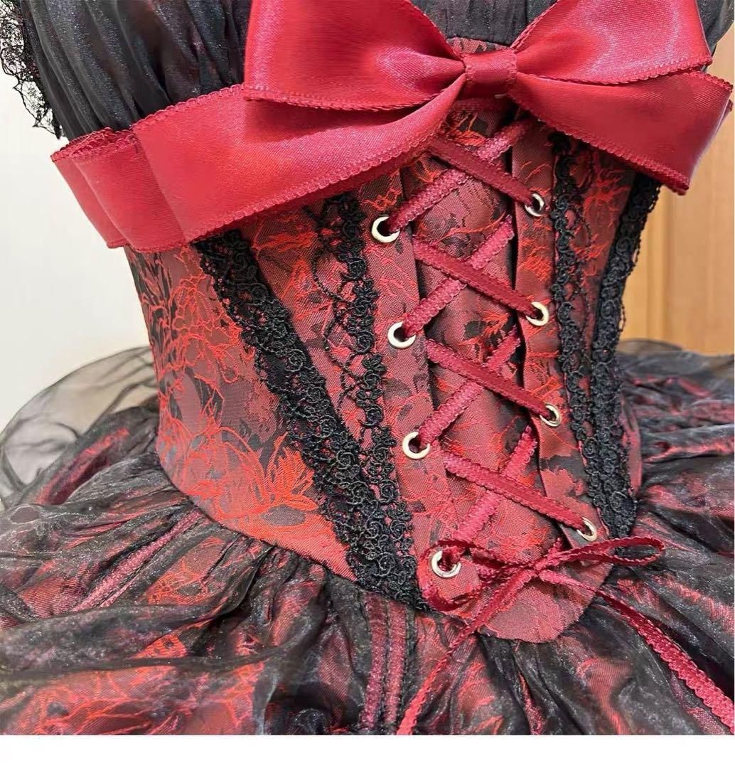 ゴスロリ・ロリータドレス アイドル服 打歌服 プリンセスドレス コスプレ衣装 楽天市場】ロリータ jsk ワンピース 可愛い プリンセスドレス