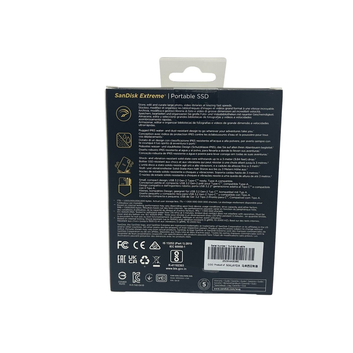 SanDisk Extreme PRO 4TB ポータブルSSD 新品未開封 SanDisk Extreme