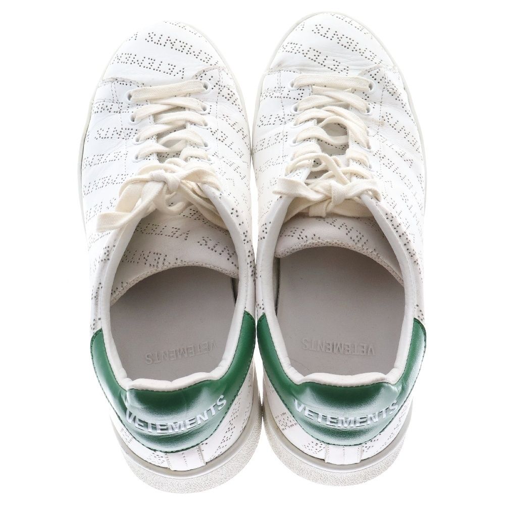 VETEMENTS (ヴェトモン) Perforated Logo Sneaker パンチングロゴ 