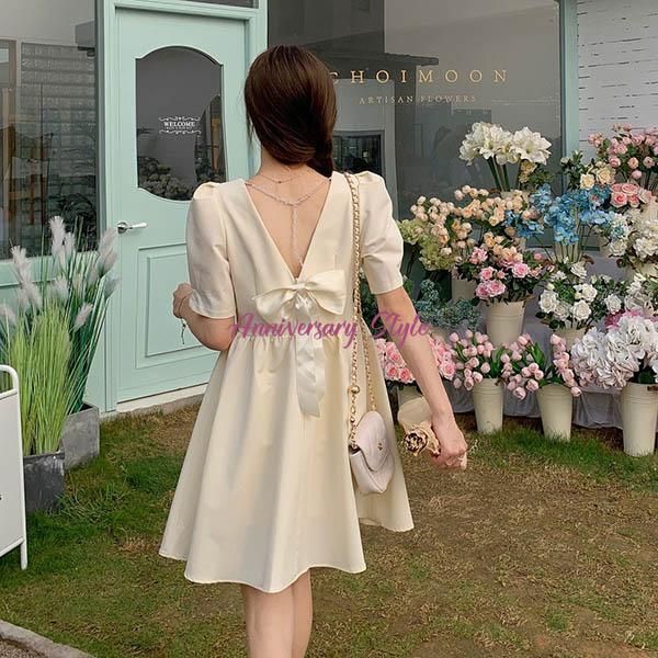 【Chibiさま専用ページ 】真赤＊リブ袖口かっぽう着ワンピース 丸襟 チェック 柄 ギャザー ワンピース (90~130cm)(90cm