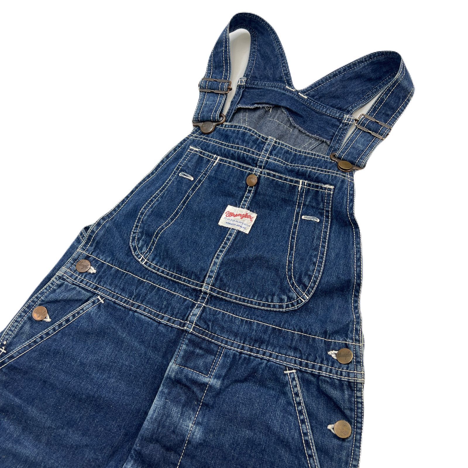 ラングラー デニム オーバーオール SSサイズ メンズ 【 古着系の