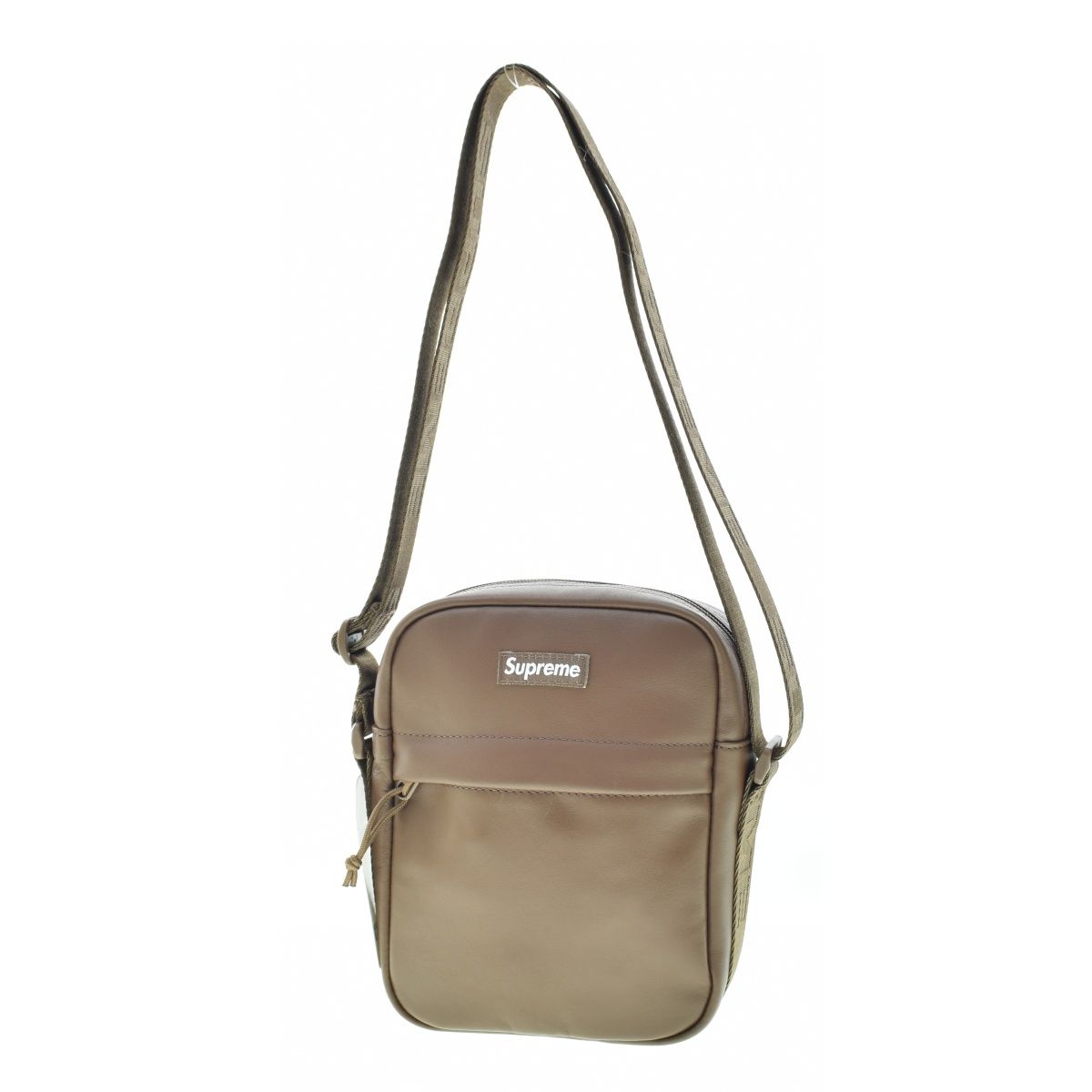 SUPREME】24AW Leather Shoulder Bag Brownショルダーバッグ - メルカリ 