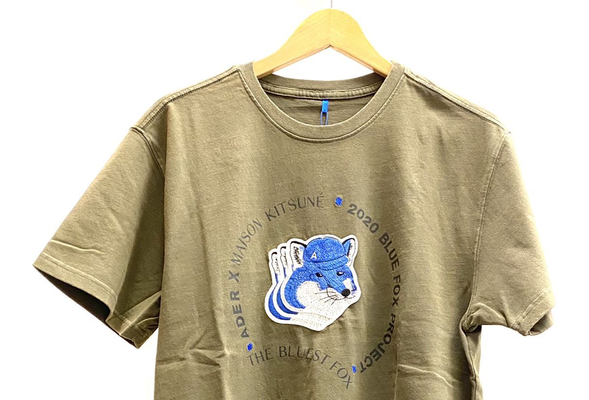 【Maison Kitsune×ADER ERROR】 半袖シャツ Ader Error x Maison Kitsune Tee T-Shirt White Size A1 | eBay