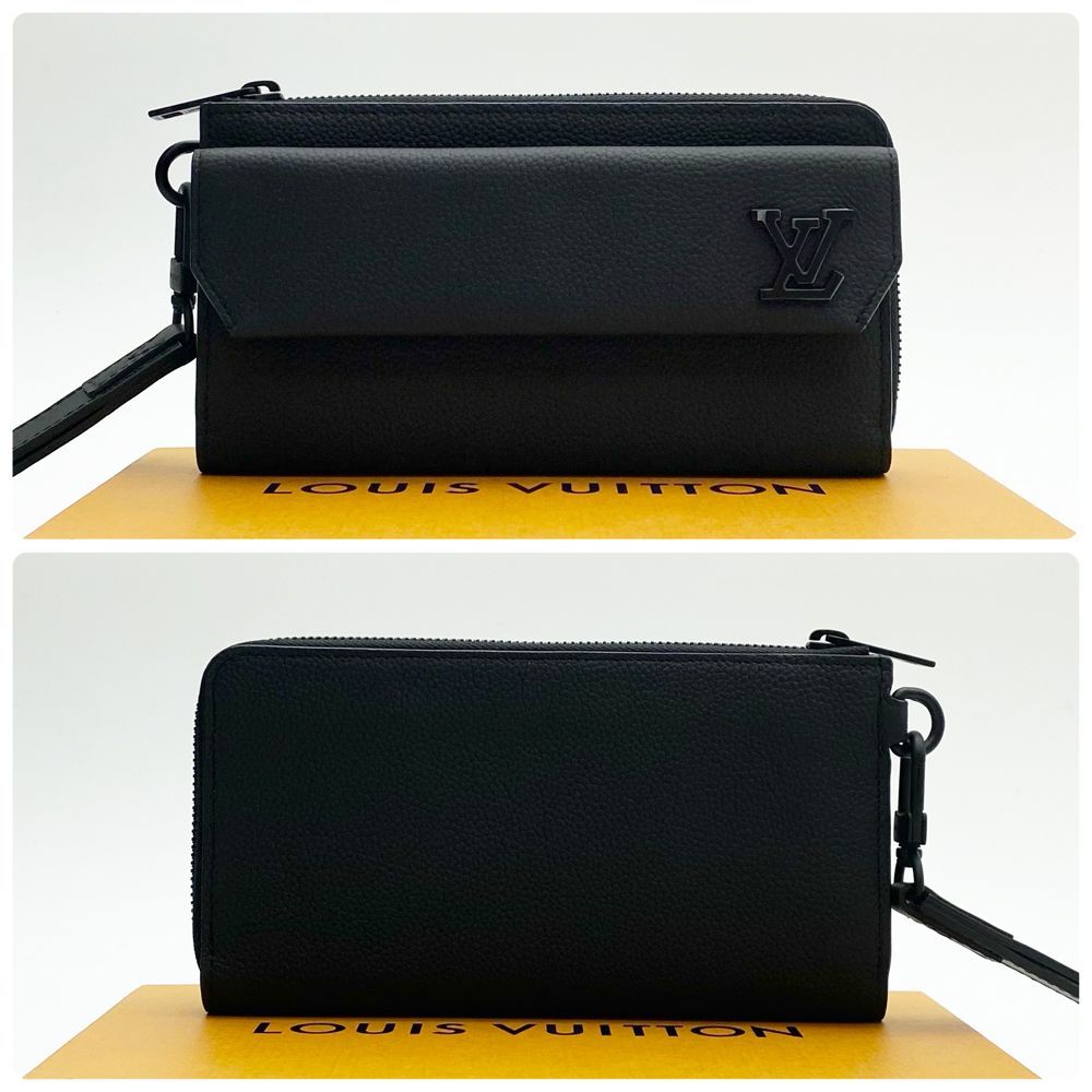 最高峰品】ルイヴィトン LOUIS VUITTON LV アエログラム ジッピー