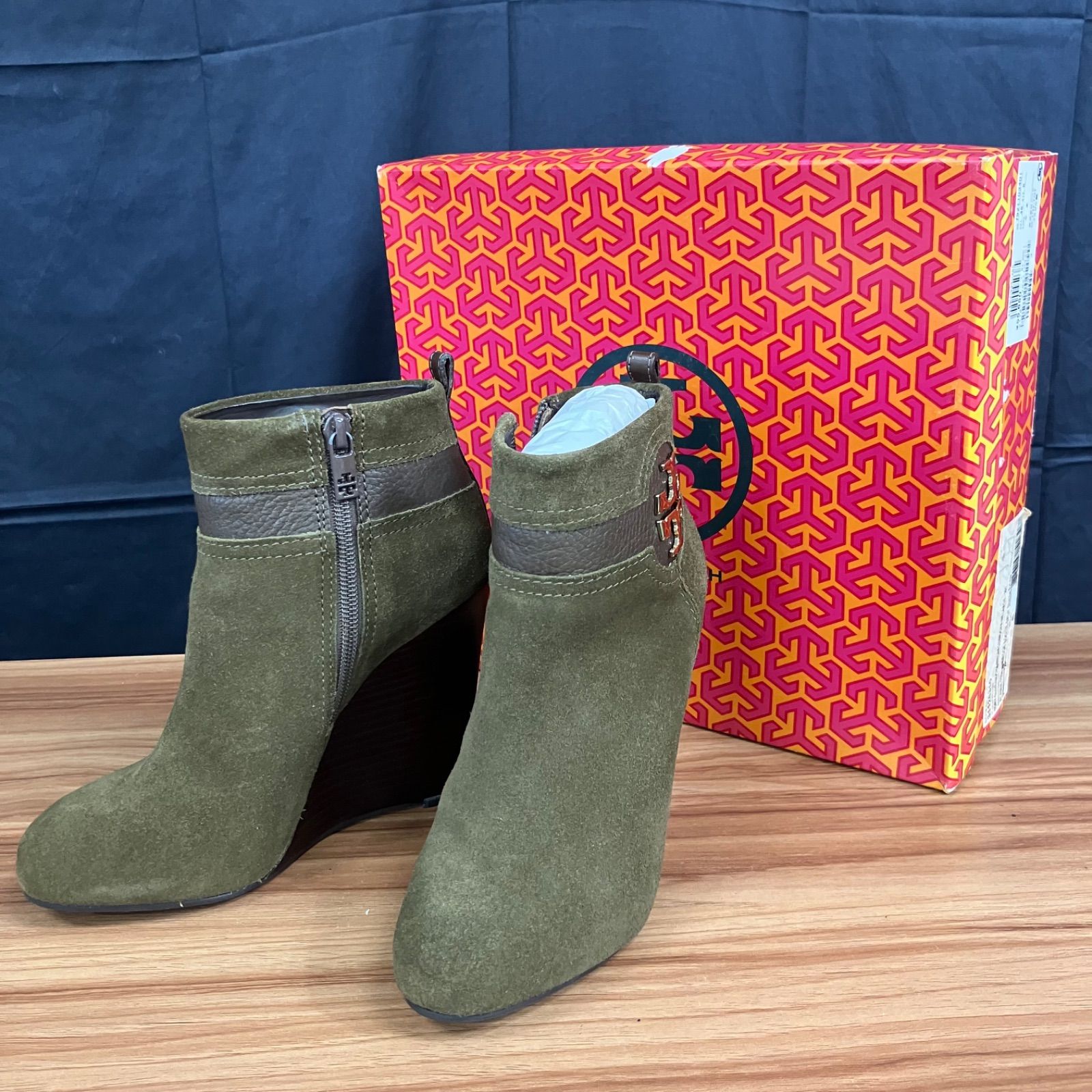値下げ交渉可能】Tory Burch トリーバーチ ショートブーツ 厚底