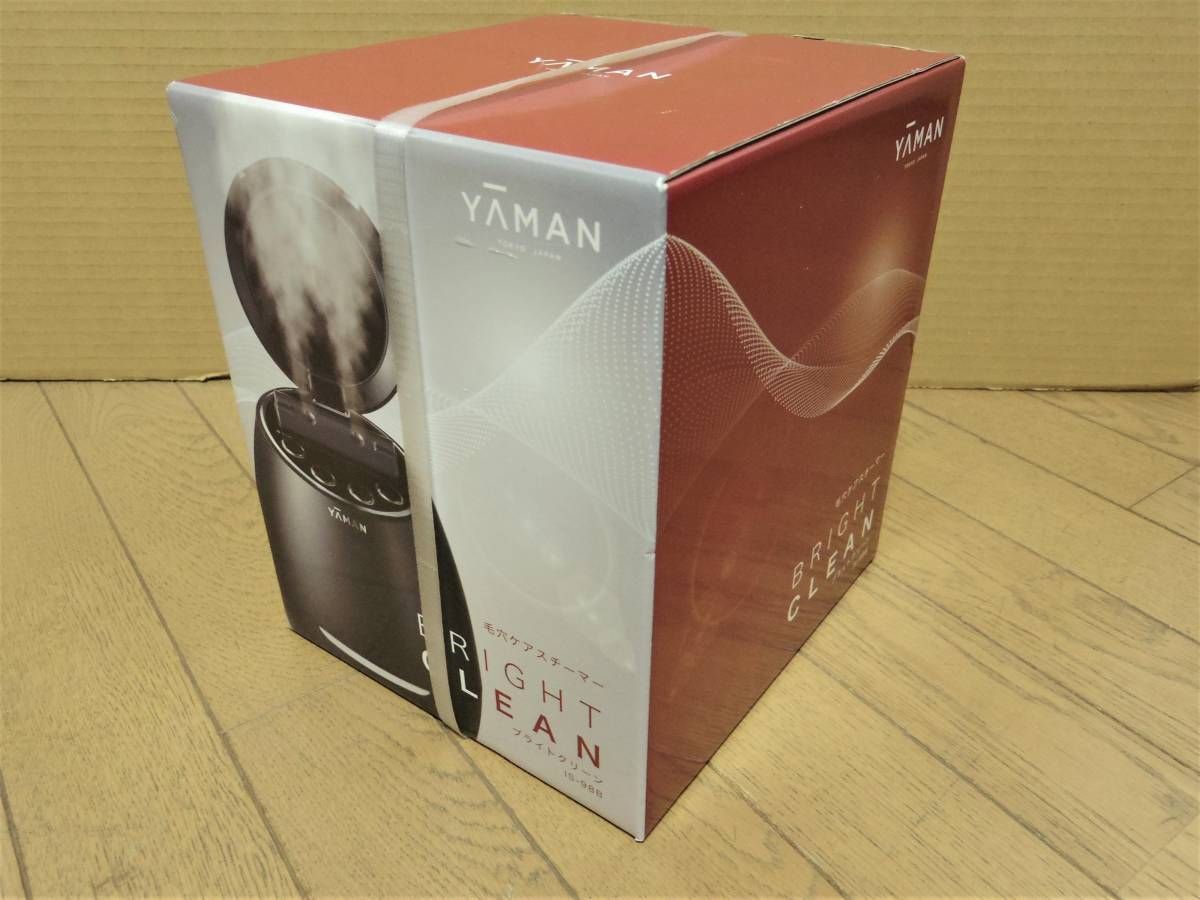 新品‼️ YA−MAN ヤーマン 毛穴スチーマー ブライトクリーンIS-98B 黒