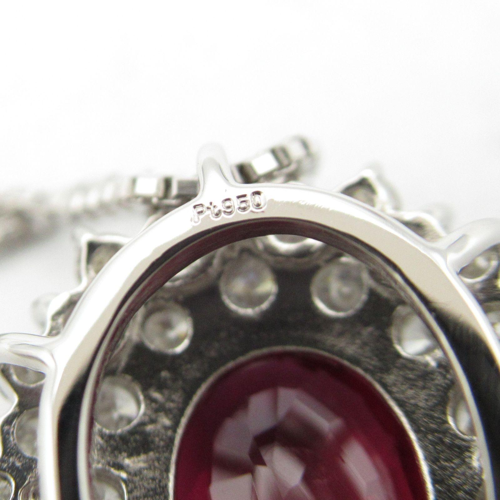 ジュエリー JEWELRY ネックレス 天然コランダムル ピジョンブラッド  