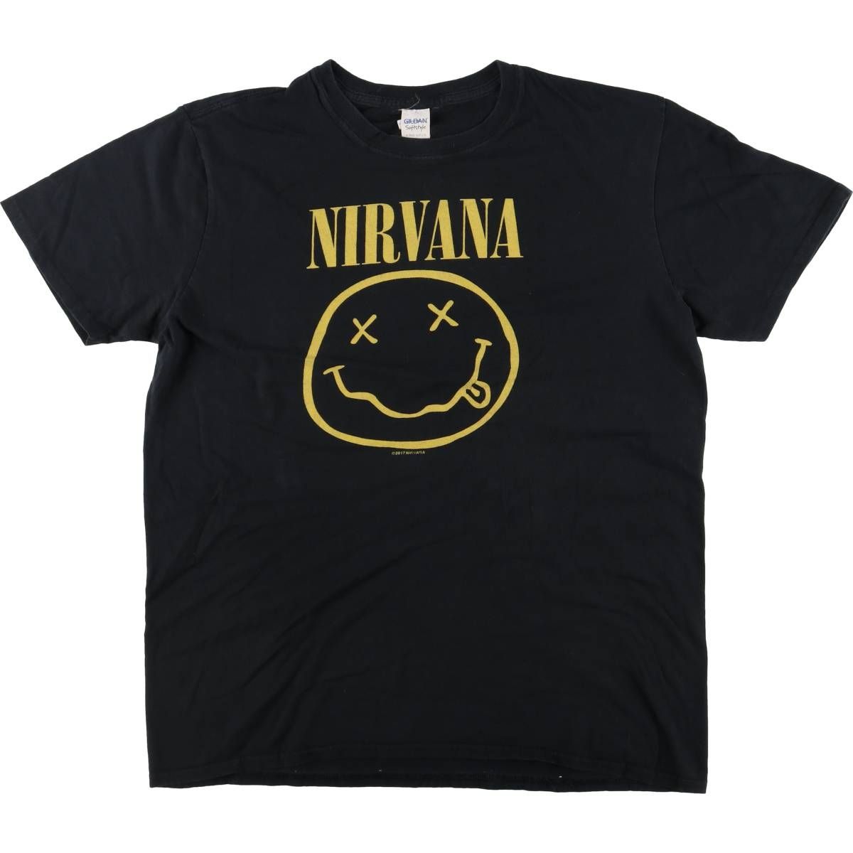 古着 NIRVANA ニルヴァーナ バンドTシャツ バンT メンズM相当|eaa546984