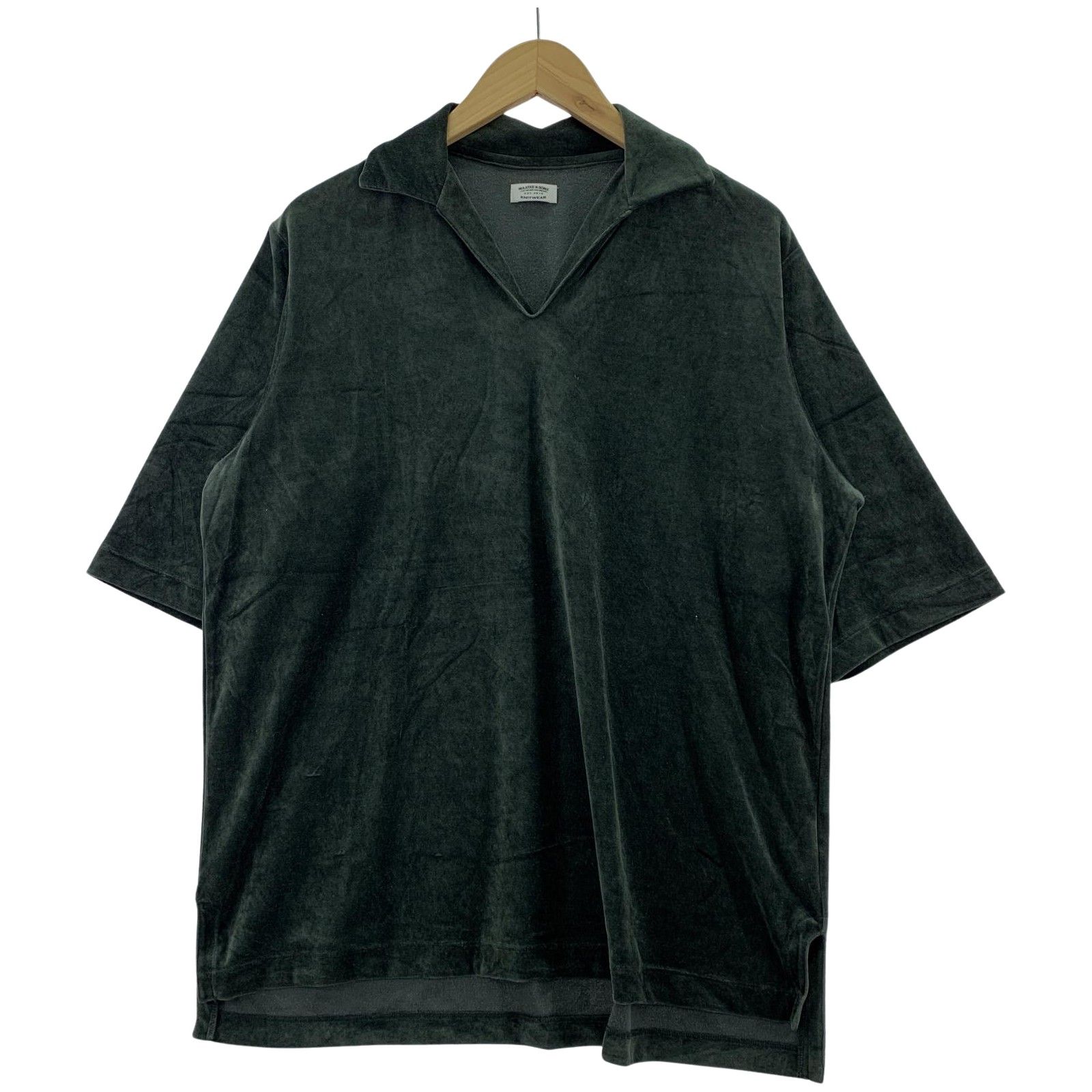 トップス MAATEE&SONS SUVIN VELOUR SKIPPER 3 MAATEE&SONS SUVIN VELOUR SKIPPER 3 ネイビー