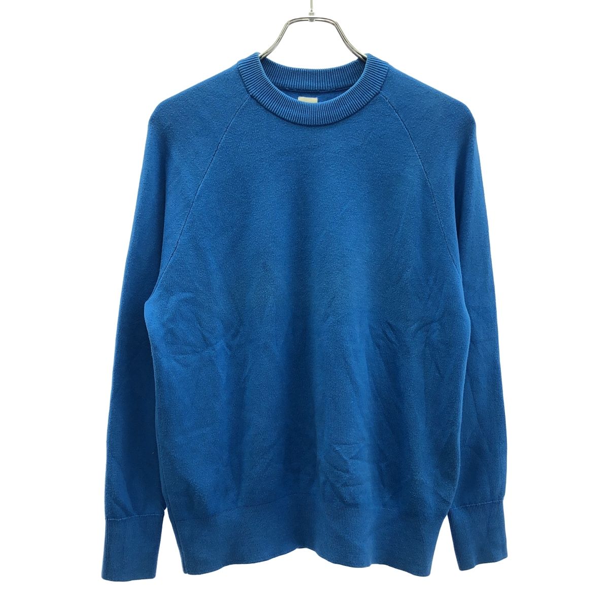 Ron Herman ロンハーマン Cotton Smooth Pullover コットンニットセーター 3710800094 ブルー XS Ron Herman ロンハーマン Cotton Smooth Pullover コットンニット