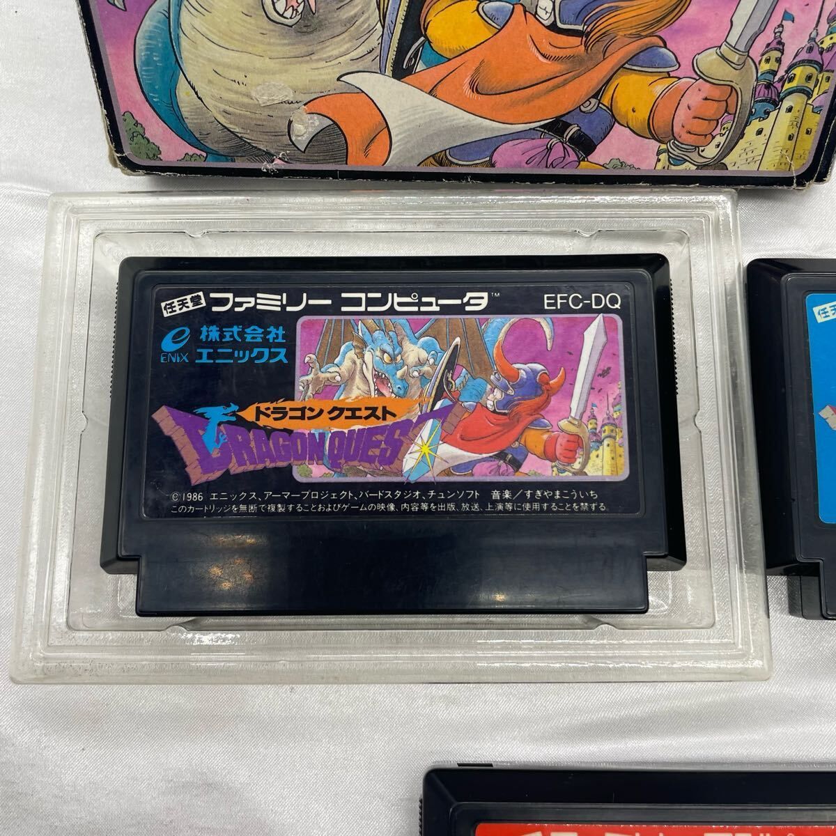 攻略本付き】FC ドラゴンクエスト I・II・III まとめ売り