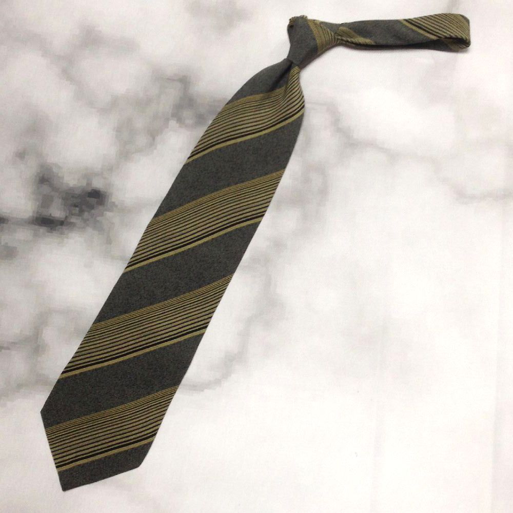 ジョルジオアルマーニ GIORGIO ARMANI 微光沢 ネクタイ 斜めストライプ レジメンタル ミックス P-009198 ゆうパケット