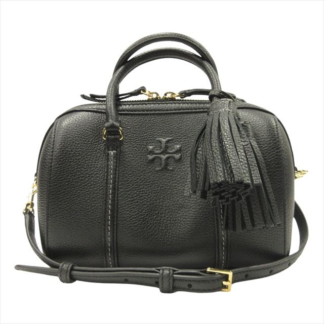 レディース 美品 トリーバーチ TORY BURCH 2way ミニ ボストン レザー 