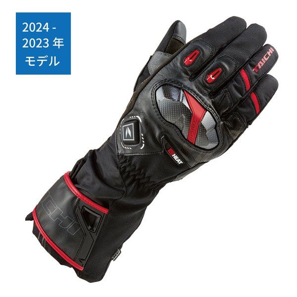 【新品･最短当日出荷】RS-Taichi  アールエスタイチ e-HEAT アームド グローブ BLACK/RED Mサイズ RST654BK11M (2580915)