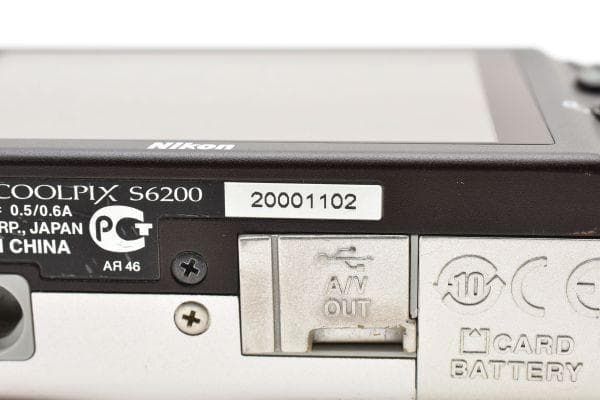良品 ｜Nikon COOLPIX S6200 クールピクス デジタル｜E021 Amazon | Nikon COOLPIX S6200 16 MP デジタルカメラ 10倍光学